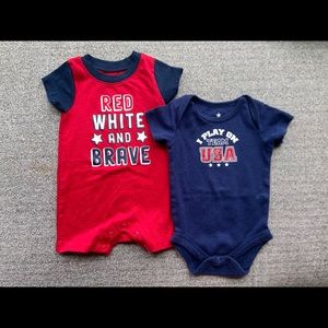 USA Onesie Lot
